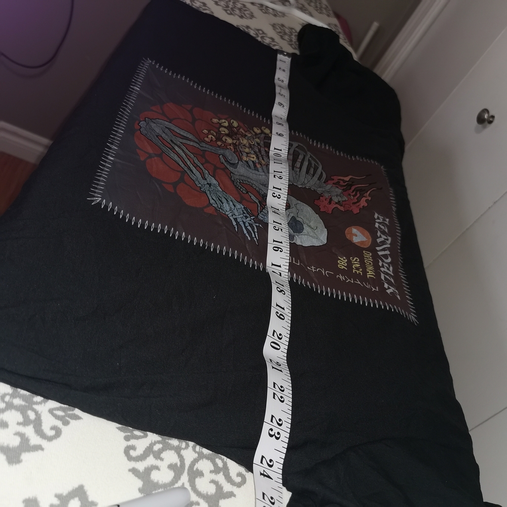 Airwalk Black Skeleton‎ Graphic Tee - Picture 6 of 9